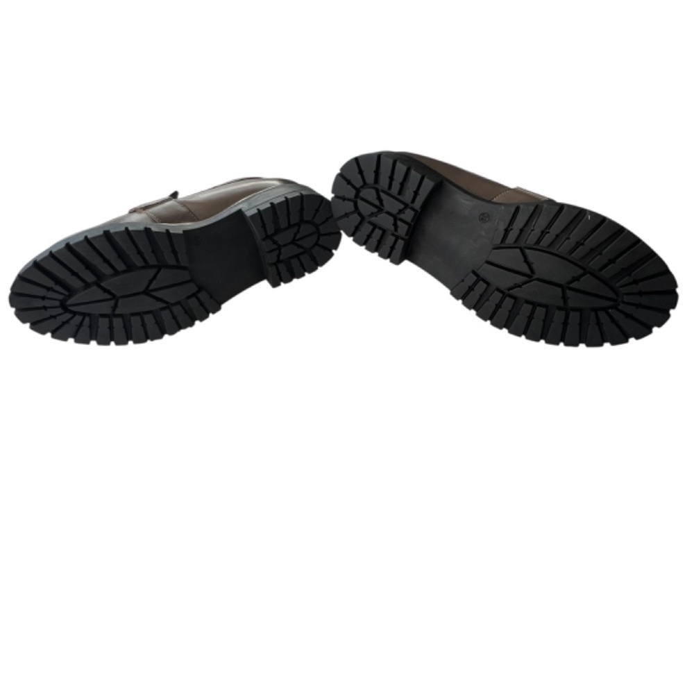 Miz Mooz Leather Loafers - Damian Taupe EU 39 (US 8.5-9) - Picture 8 of 11